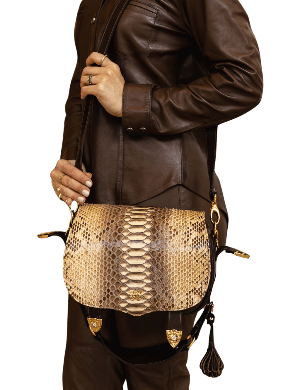 Bolsa Rédea Solta Python