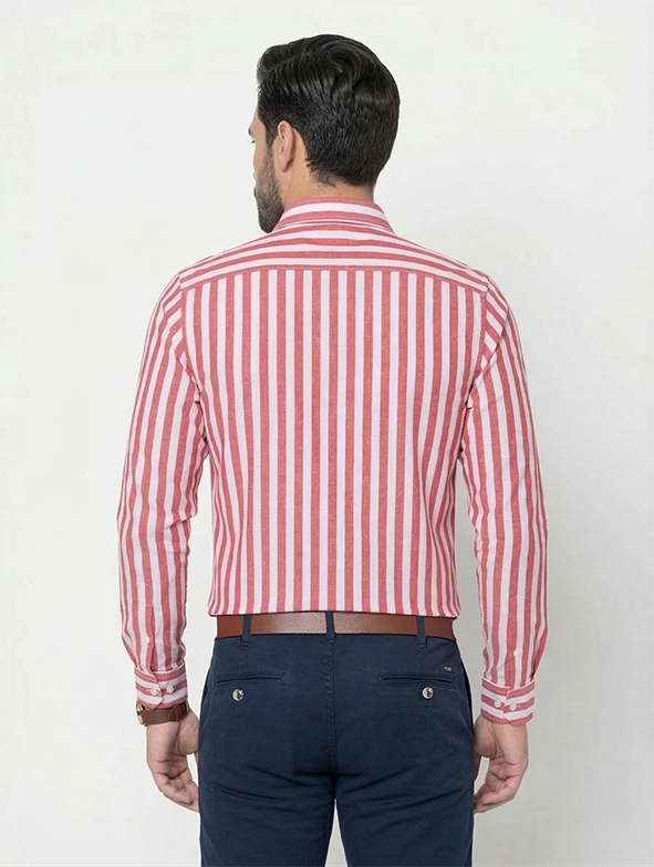 Camisa Algodão Estribo Listras