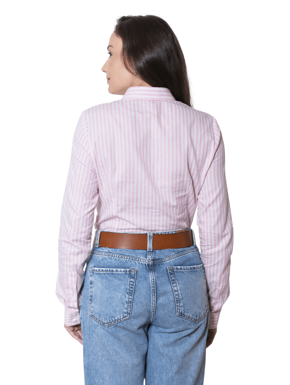 Camisa Algodão Hortênsia Listras