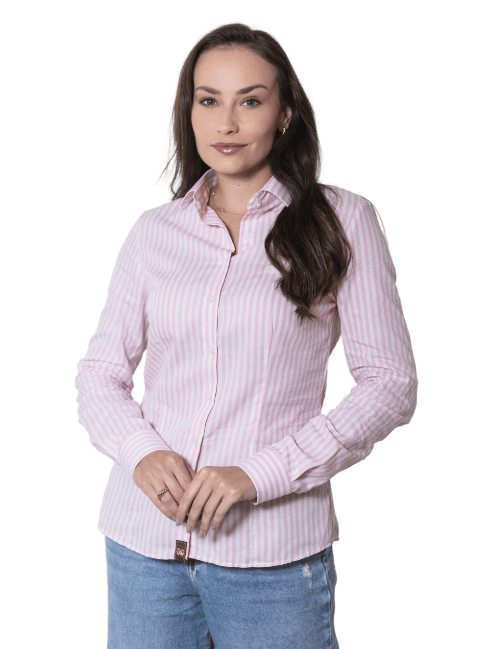 Camisa Algodão Hortênsia Listras