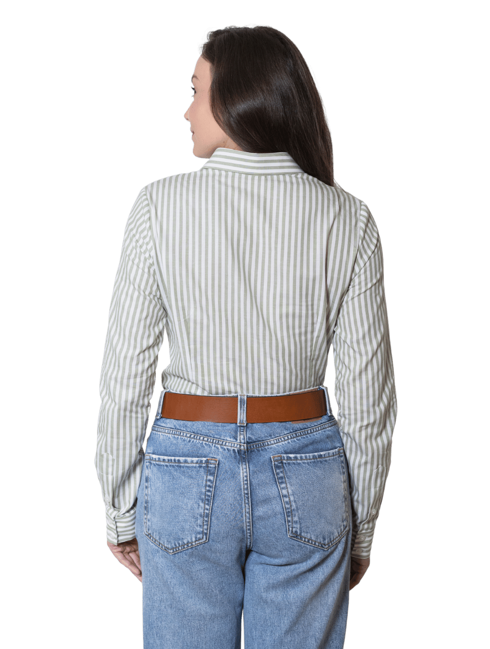 Camisa Algodão Hortênsia Listras