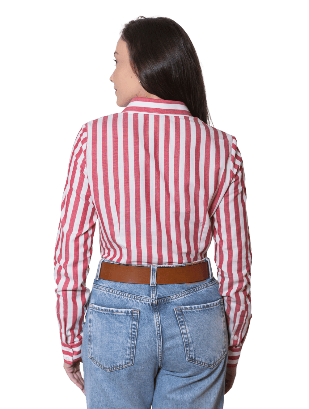 Camisa Algodão Hortênsia Listras