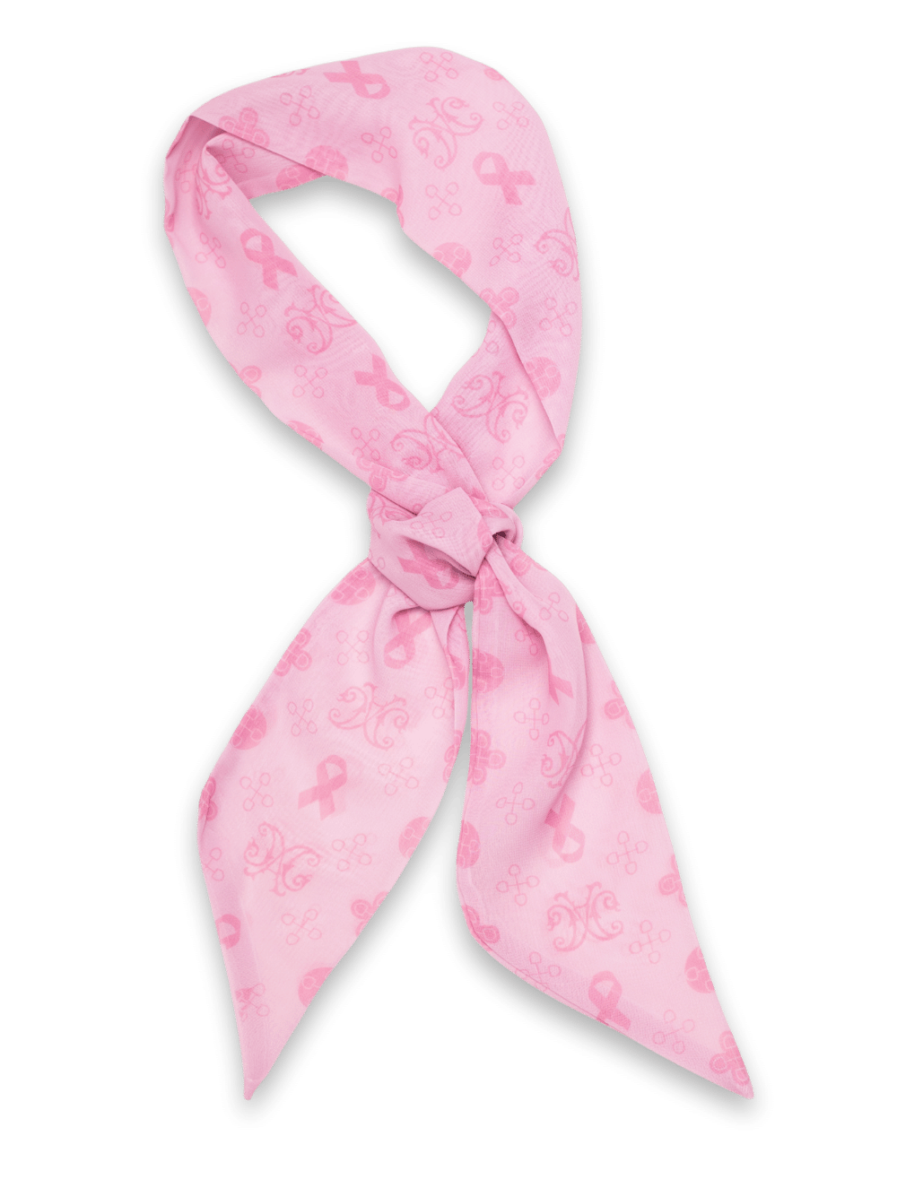 Lenço Jasmim Outubro Rosa