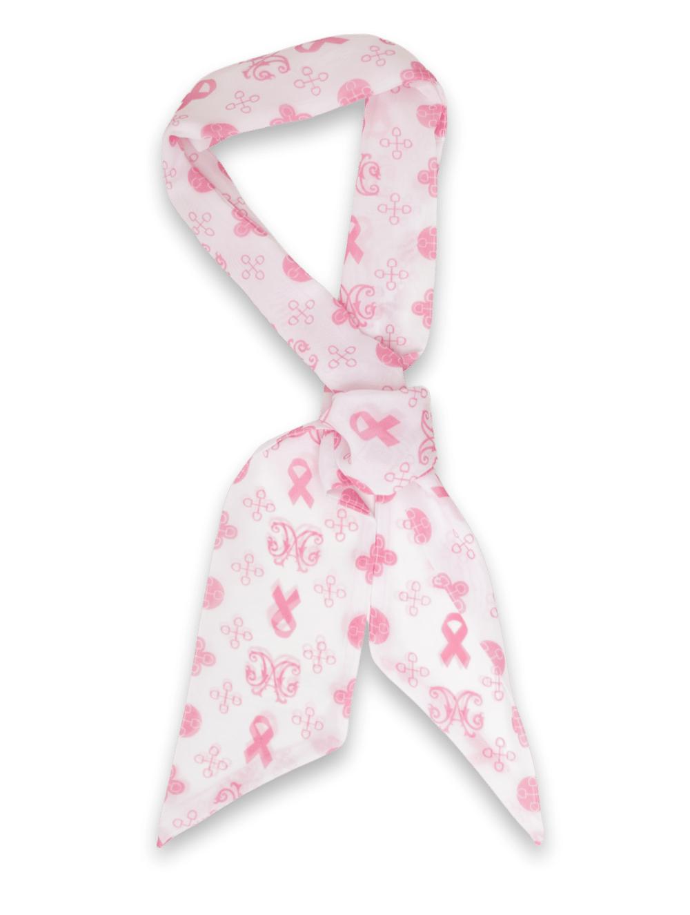 Lenço Jasmim Outubro Rosa