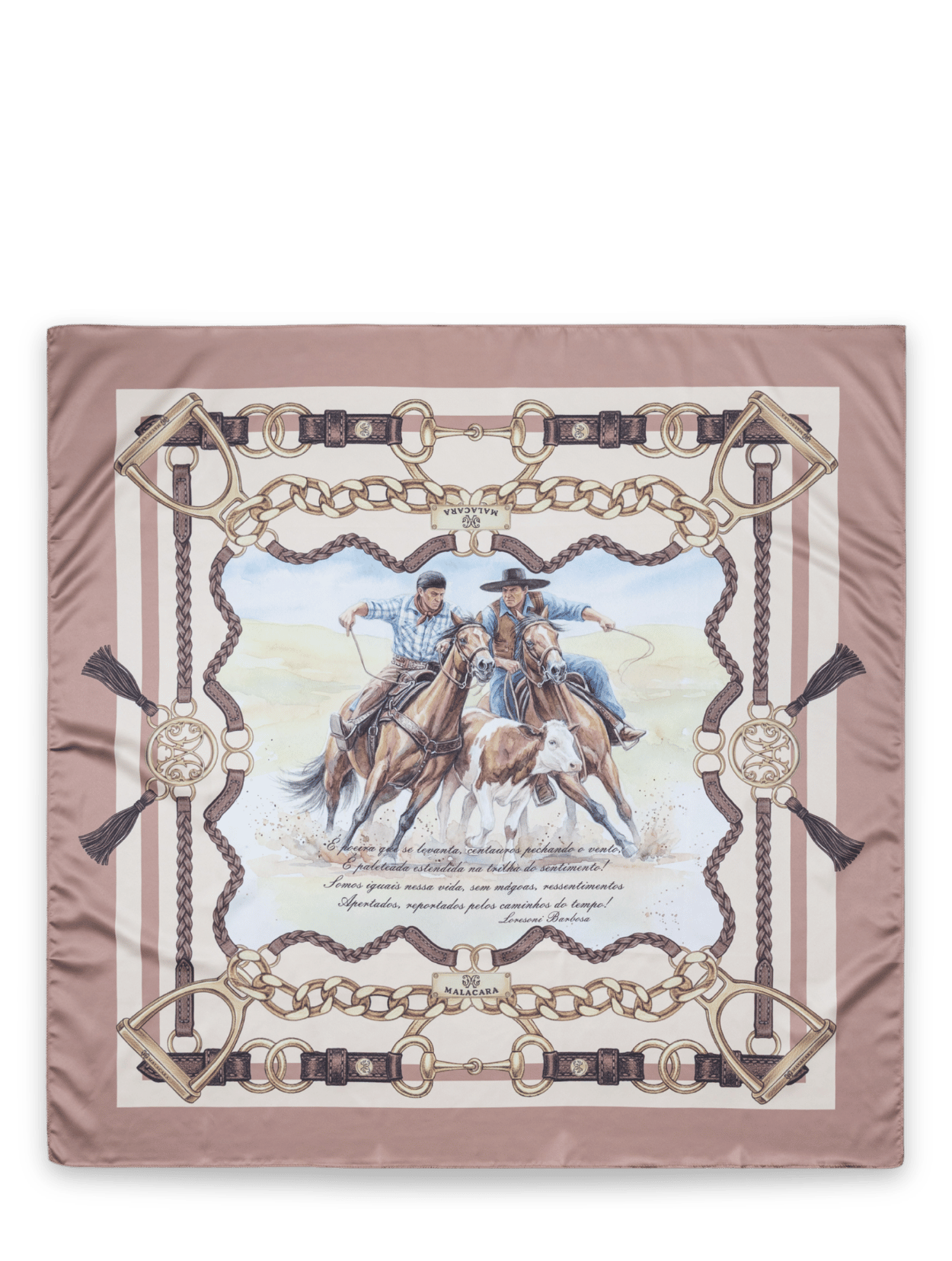 Lenço Paleteada 90x90