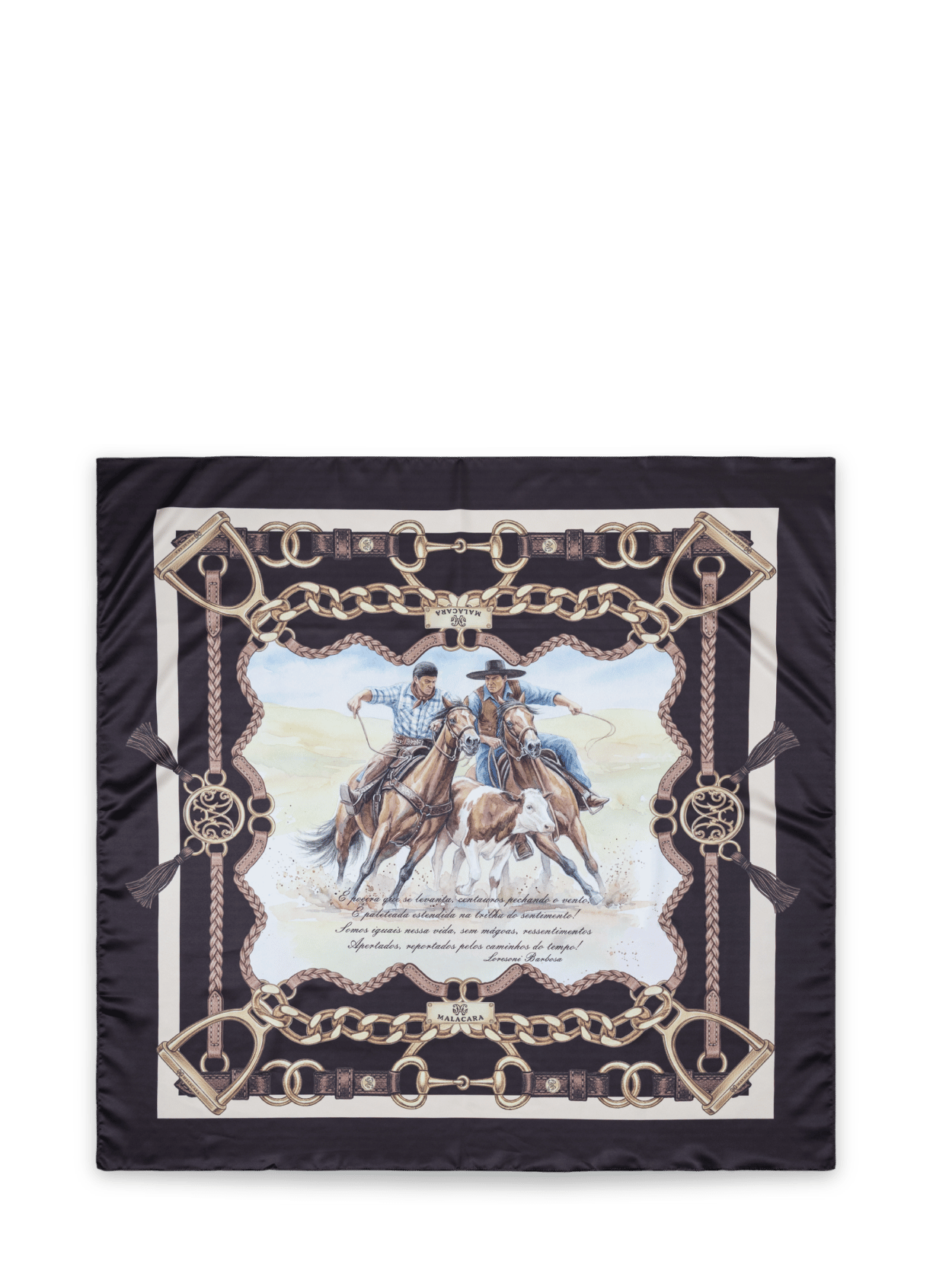 Lenço Paleteada 70x70