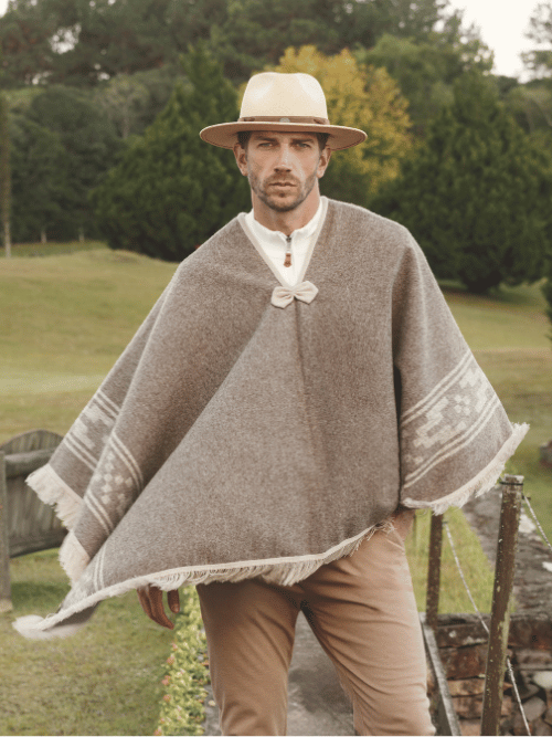 Poncho Masculino Pampa