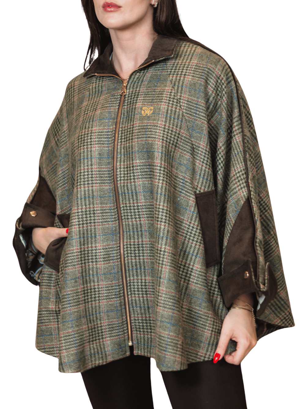 Poncho Feminino Argenta