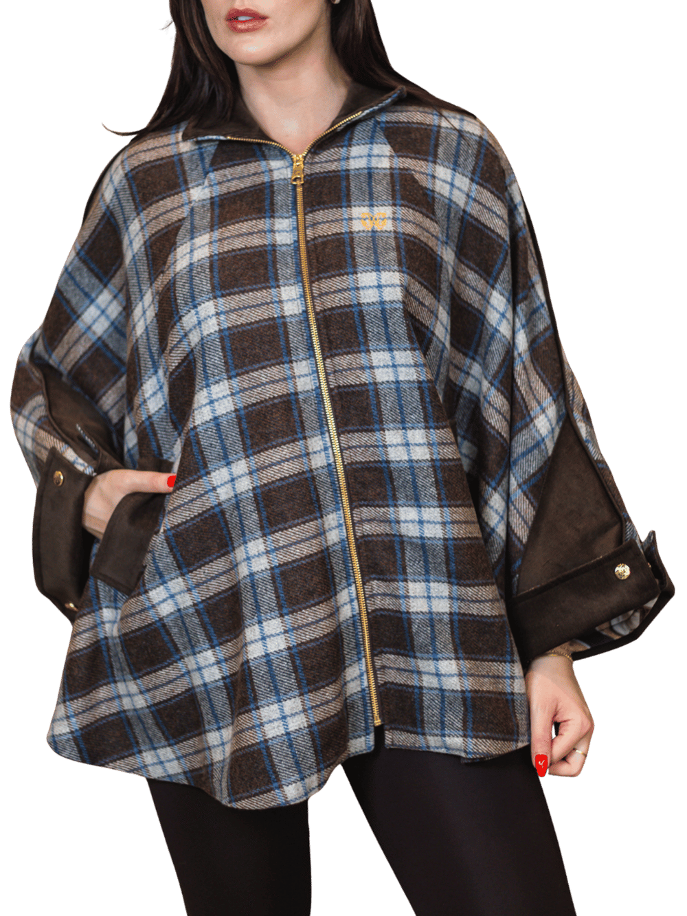 Poncho Feminino Argenta