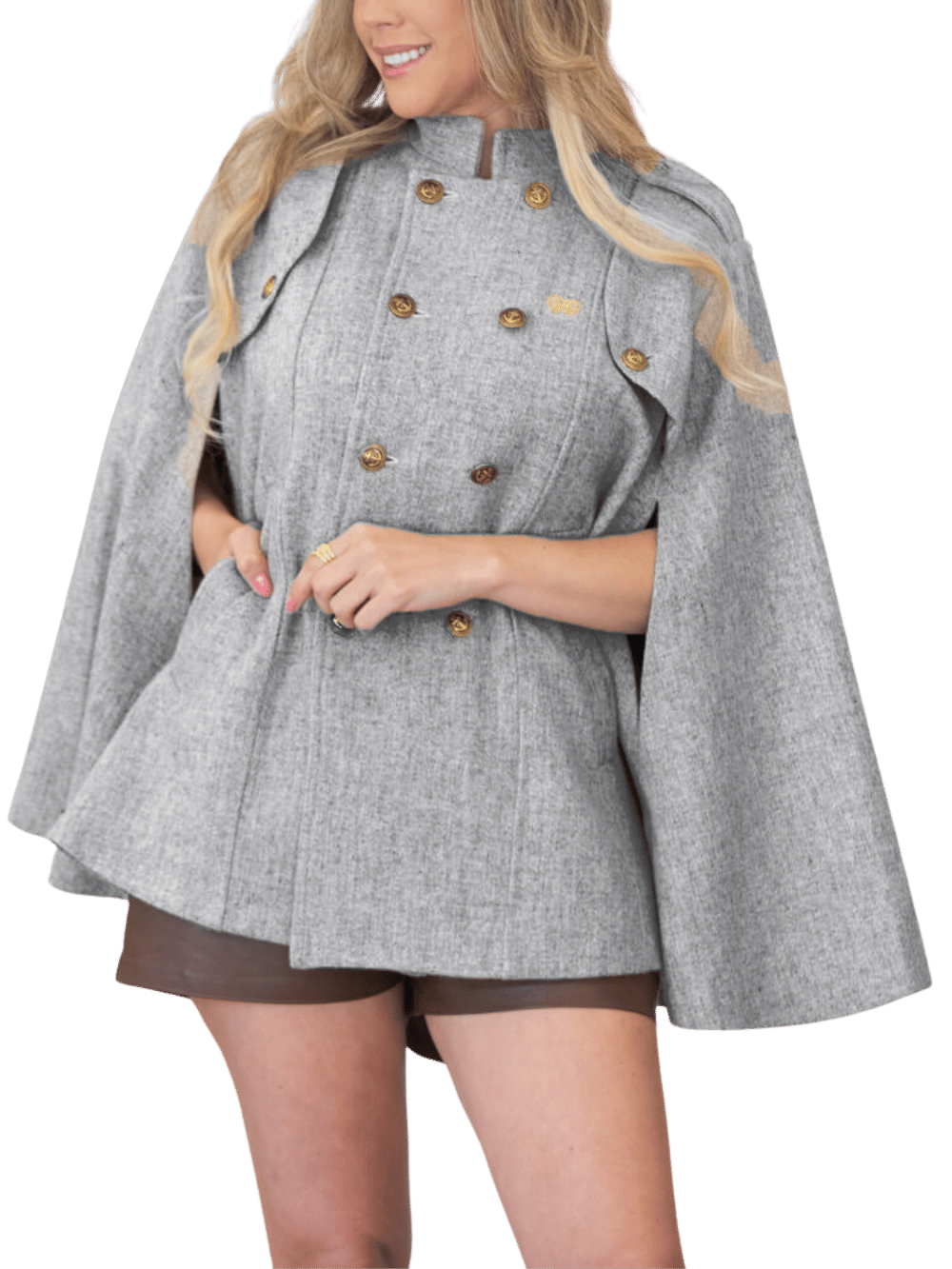 Poncho Feminino Mirim