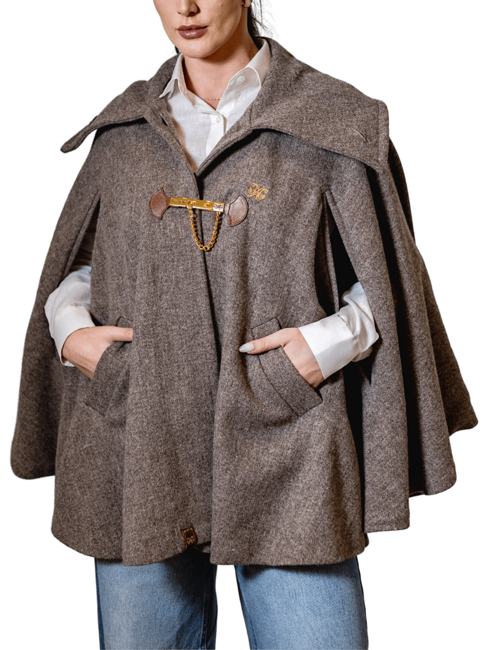 Poncho Feminino Rosário