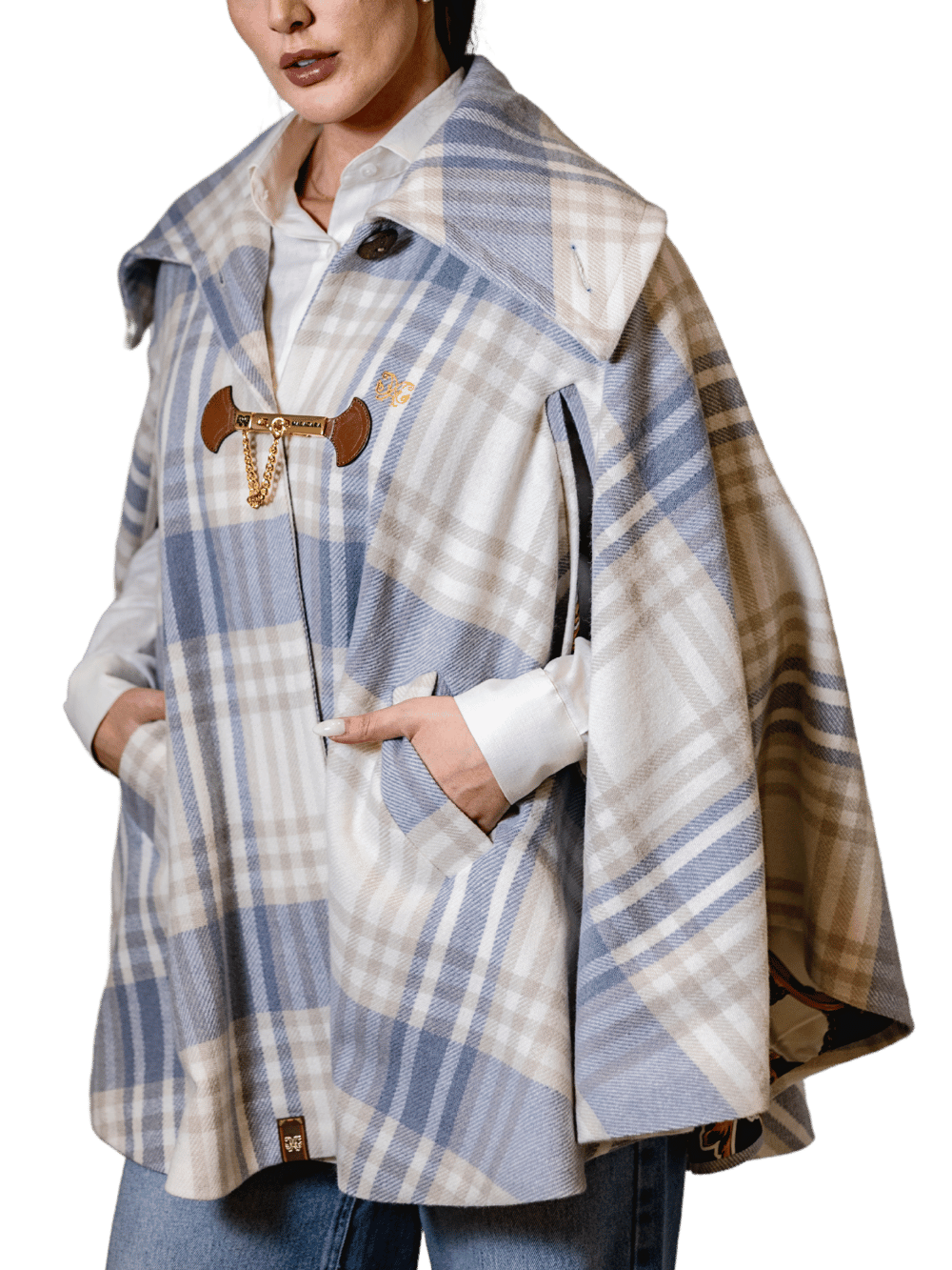 Poncho Feminino Rosário