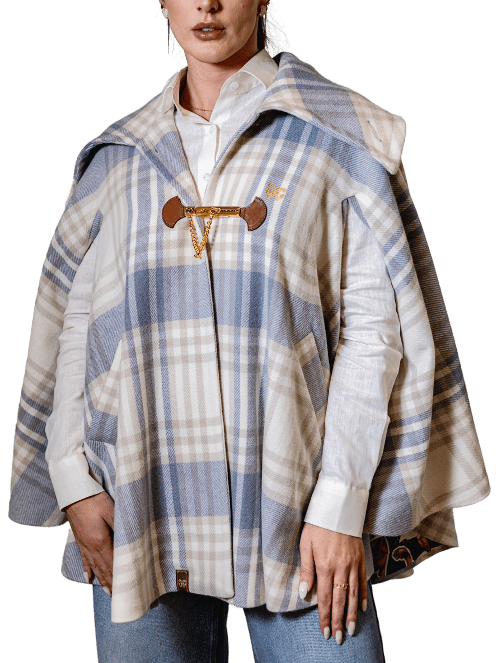 Poncho Feminino Rosário
