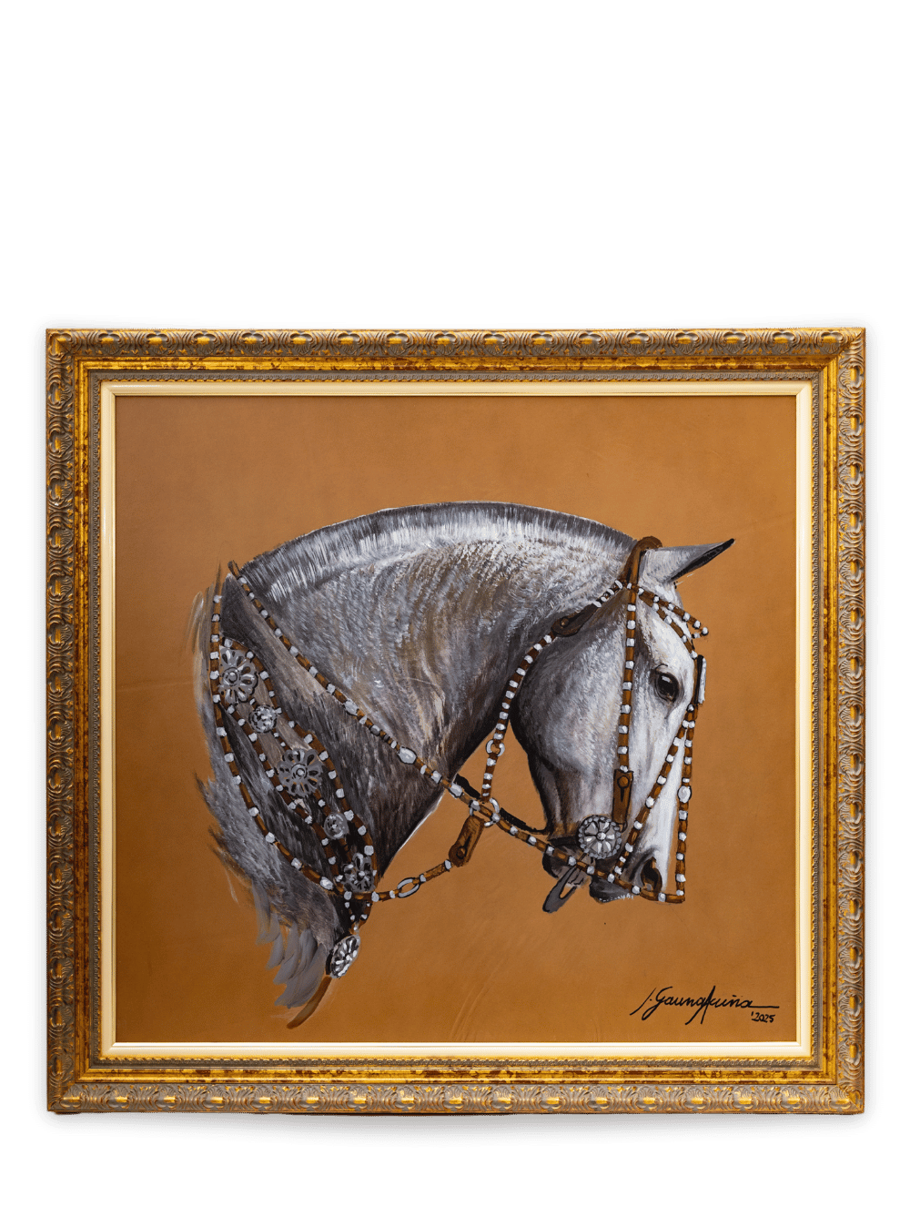 Quadro Malacara Andaluz de Plata