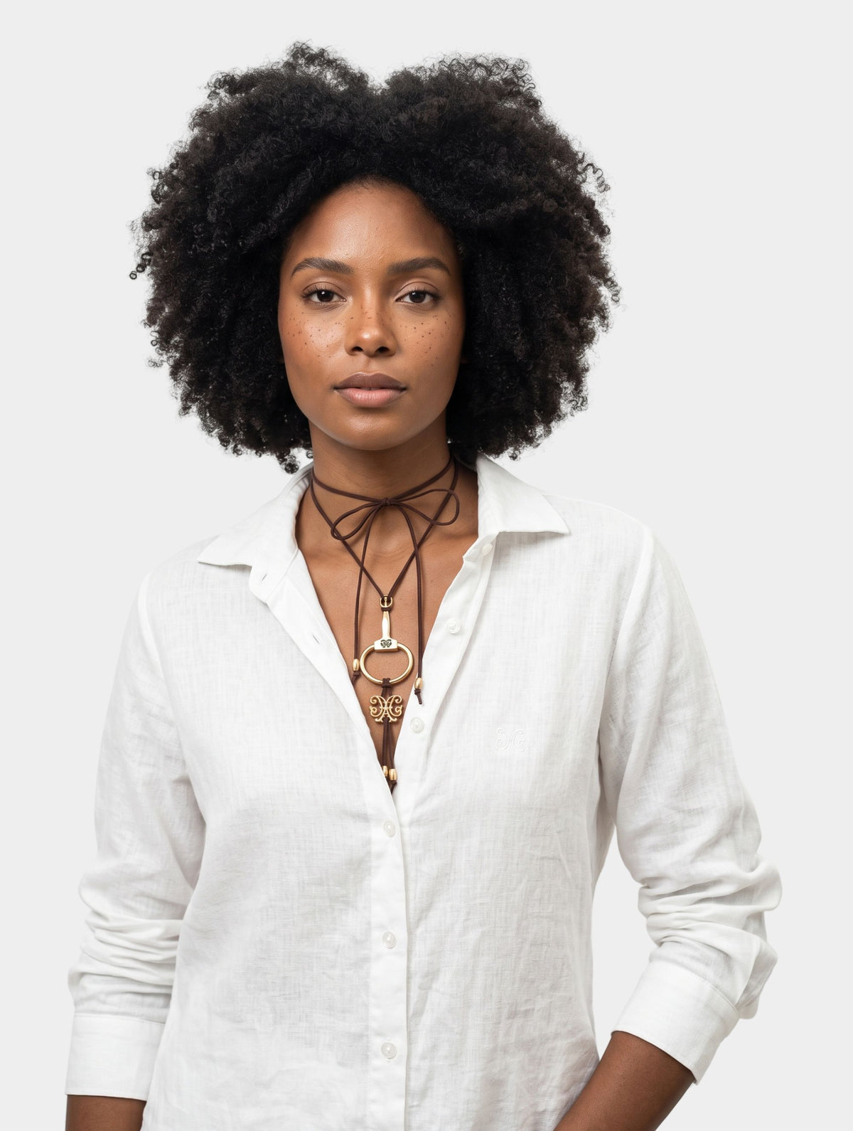 Cordão Meio Bridão em Camurça | Malacara
