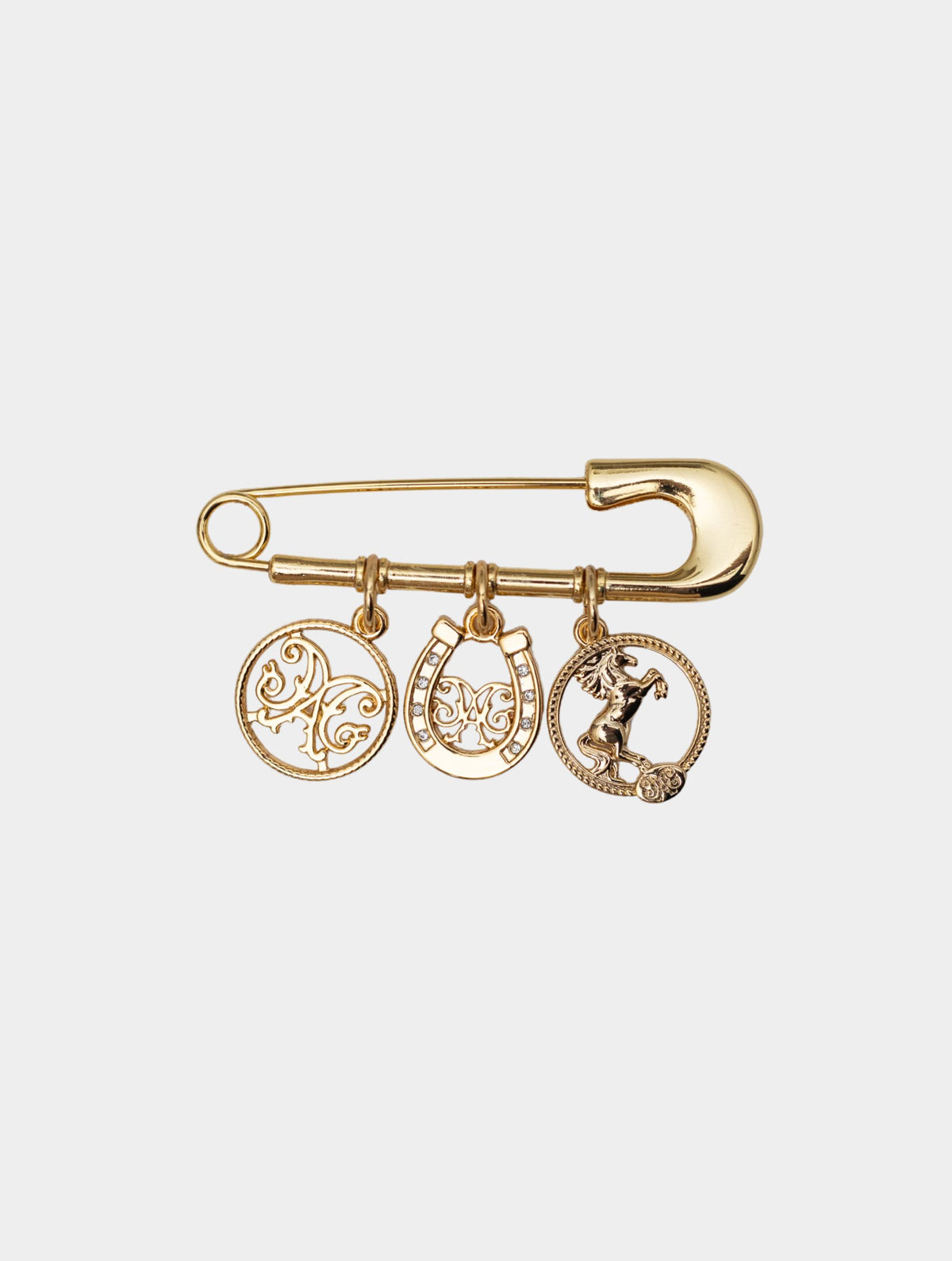Broche Três Marias Ouro Malacara