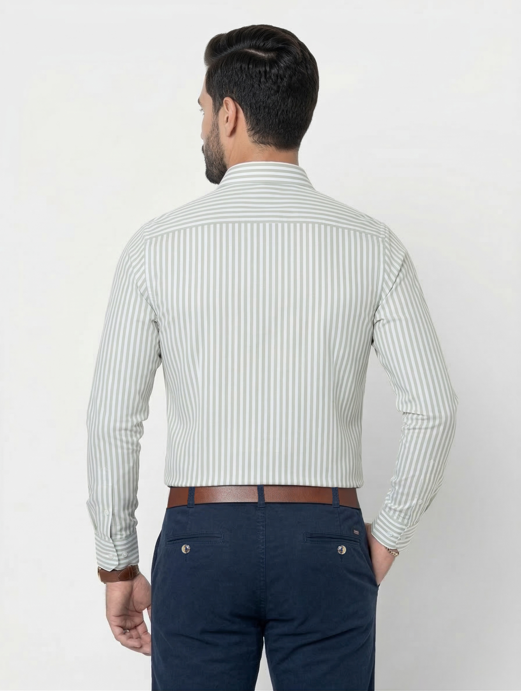 Camisa Algodão Estribo Listras