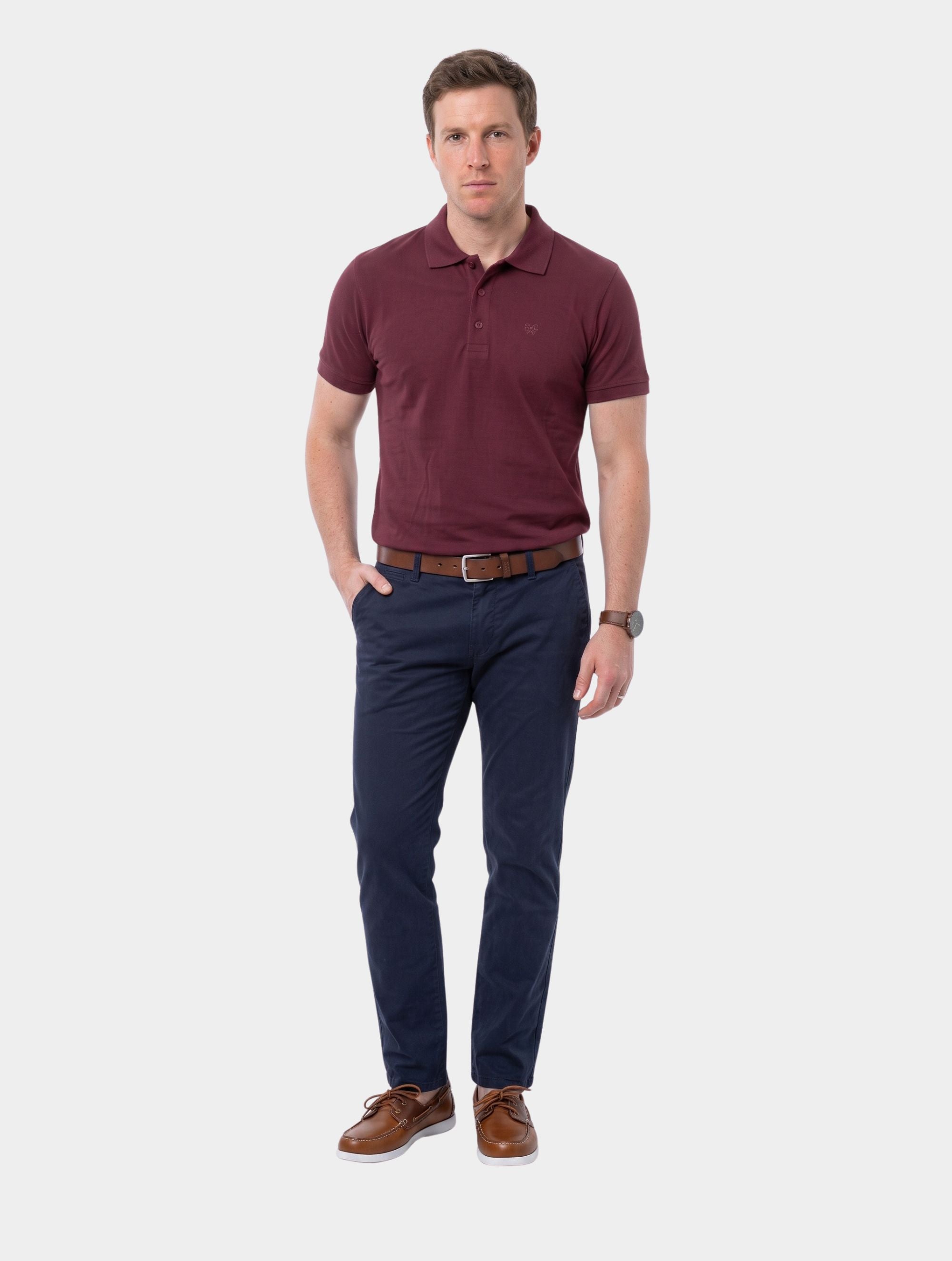 Camisa Polo em Algodão Pima Allpa