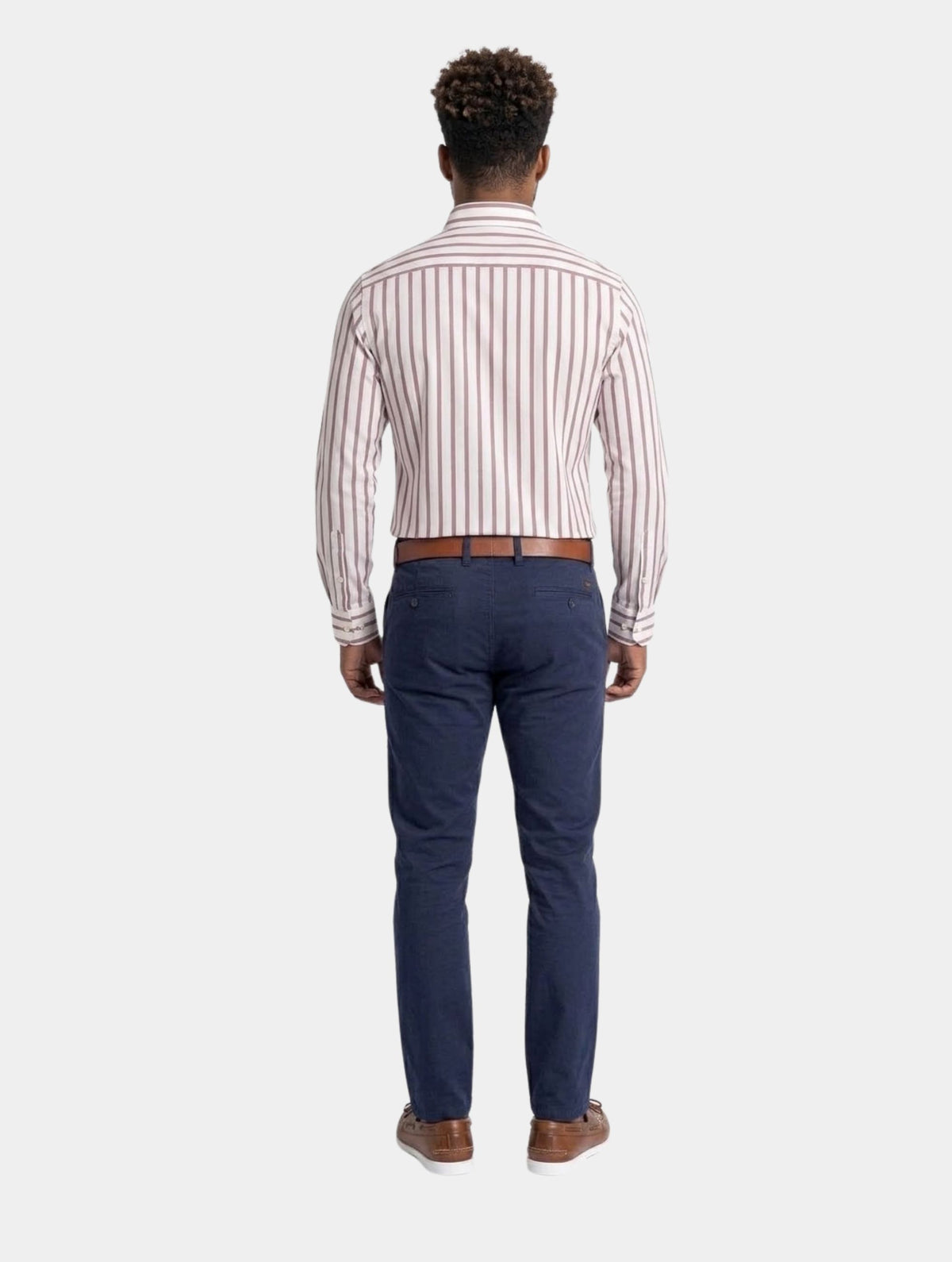 Camisa Algodão Estribo Listras Finas