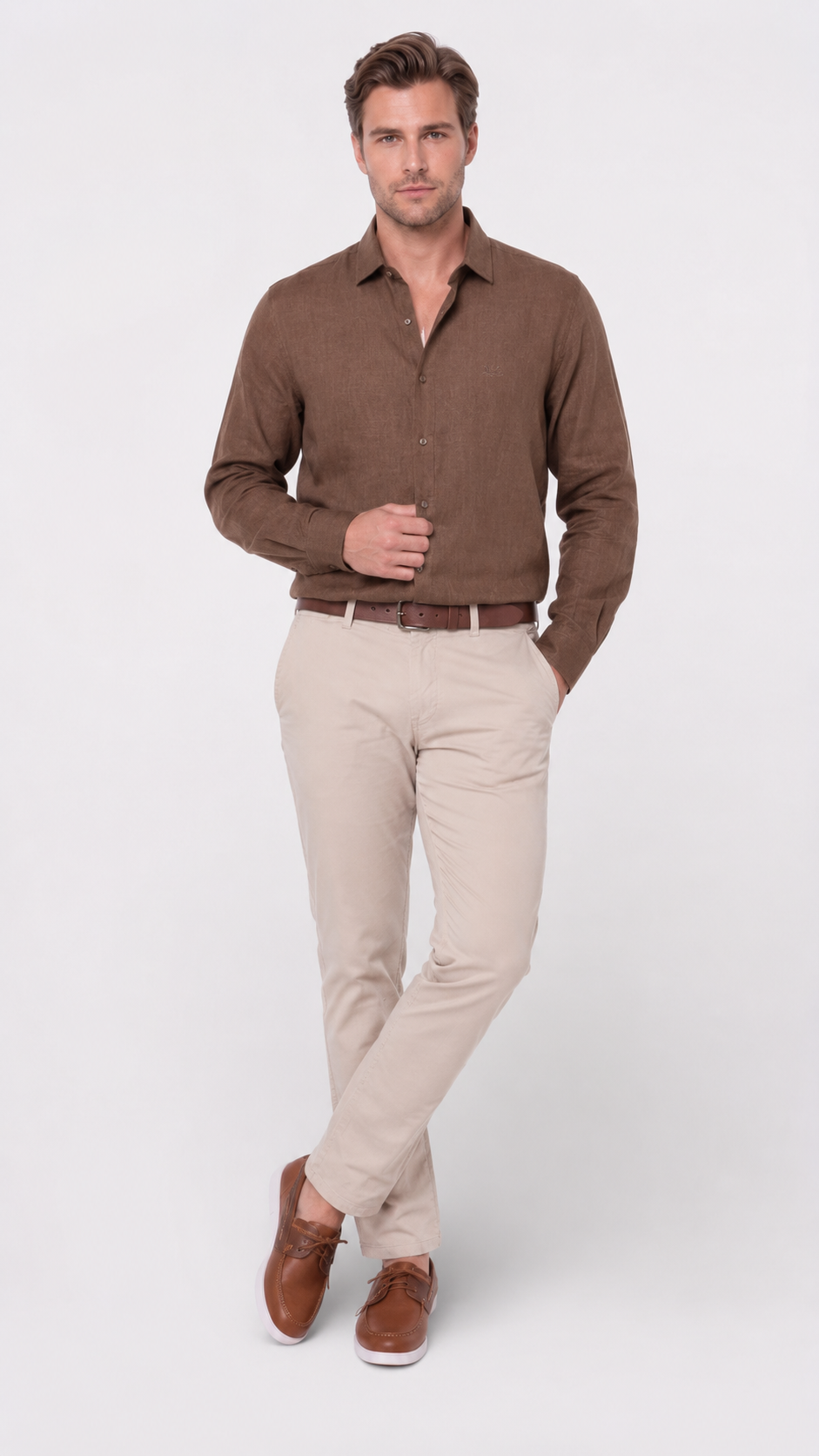 Camisa de Linho Estribo