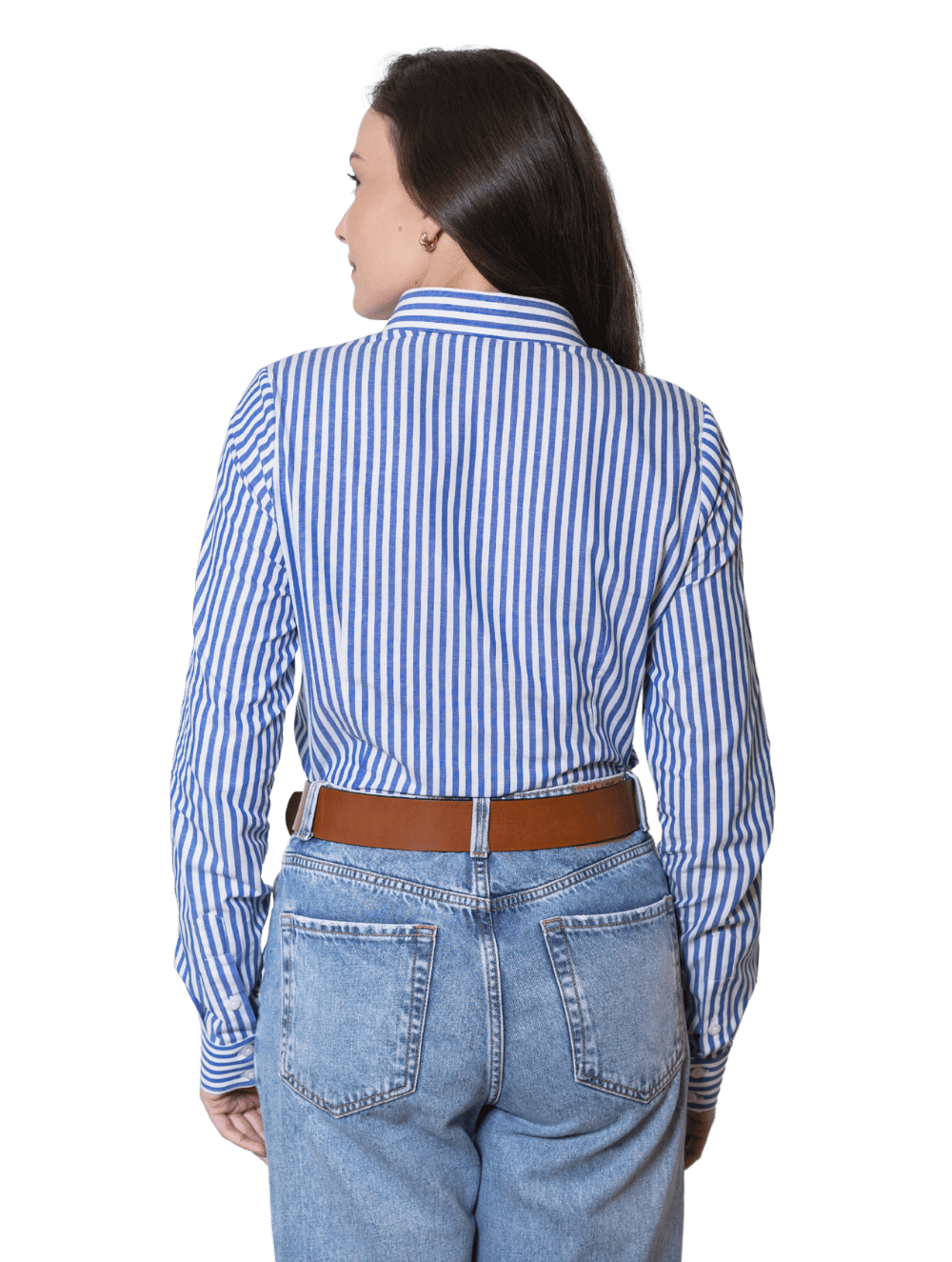 Camisa Algodão Hortênsia Listras