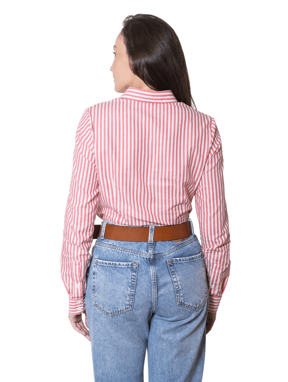 Camisa Algodão Hortênsia Listras