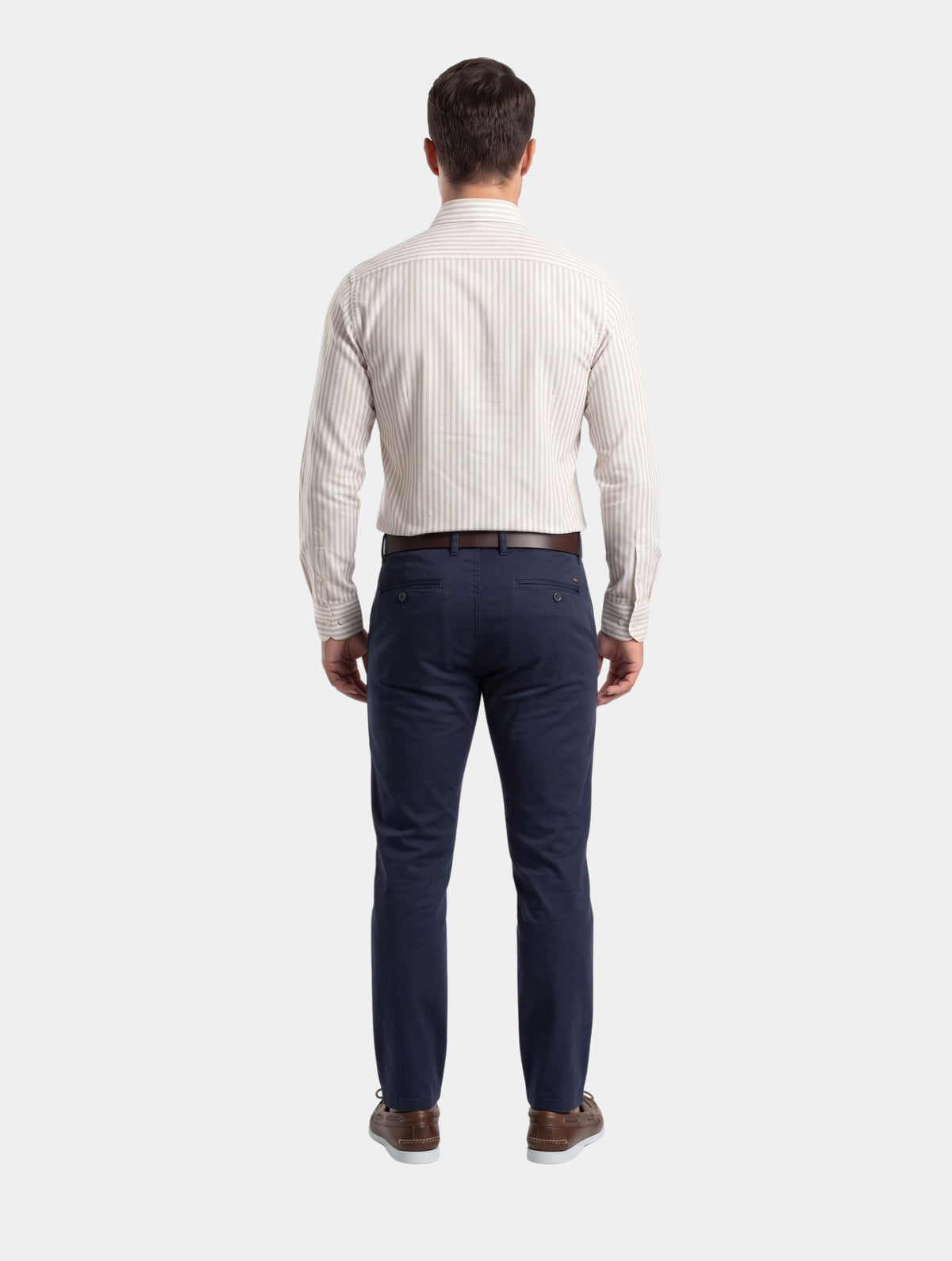 Camisa Algodão Estribo Listras Finas