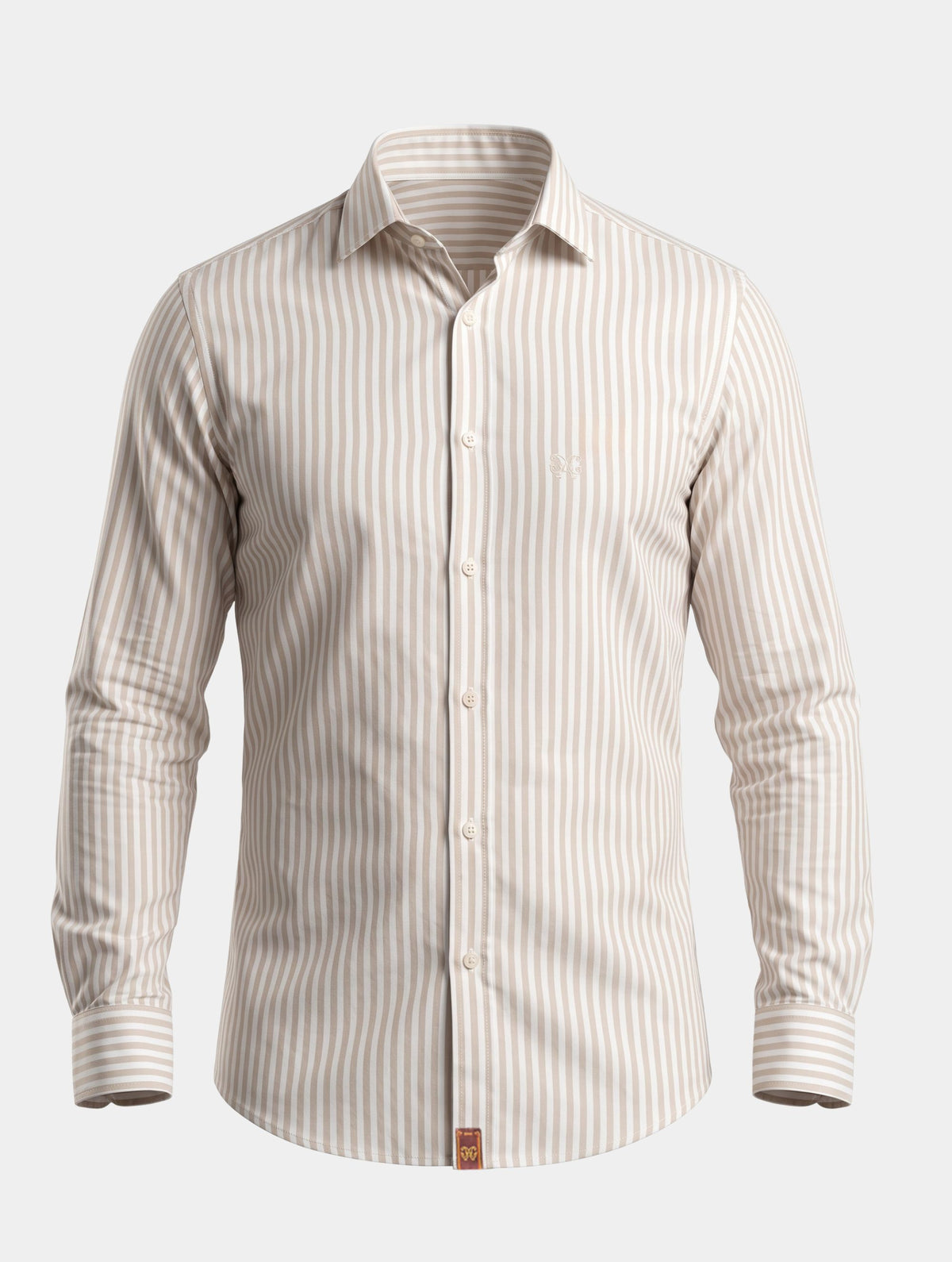 Camisa Algodão Estribo Listras Finas