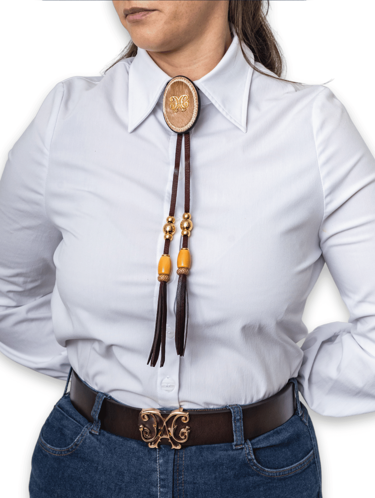 Cordão Bolo Tie