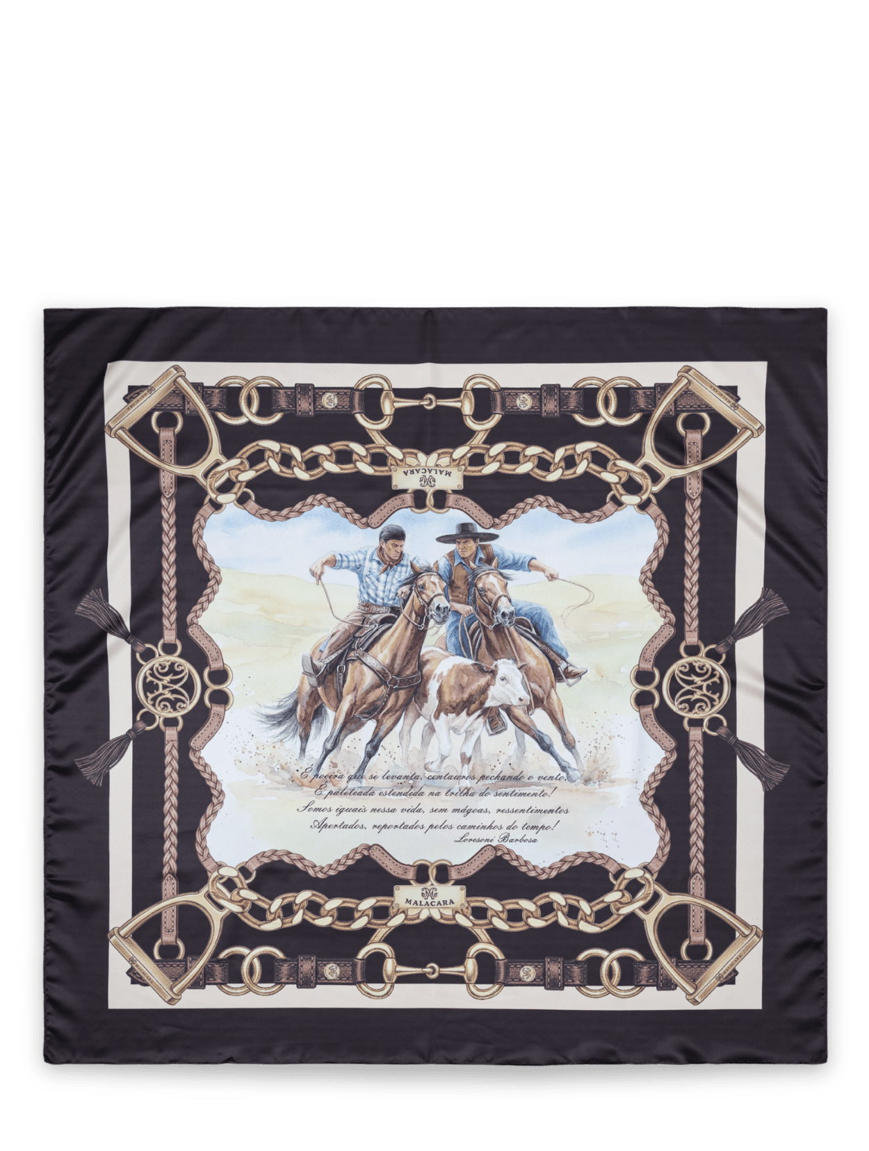 Lenço Paleteada 90x90