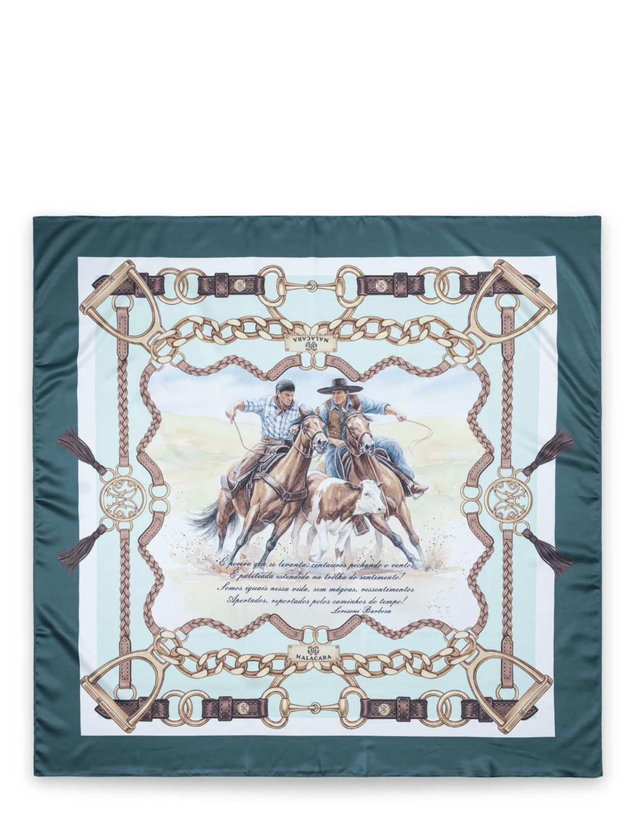 Lenço Paleteada 90x90