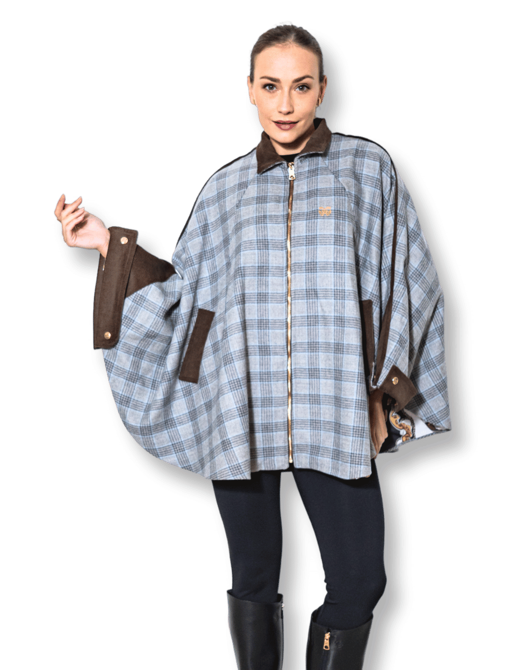 Poncho Feminino Argenta