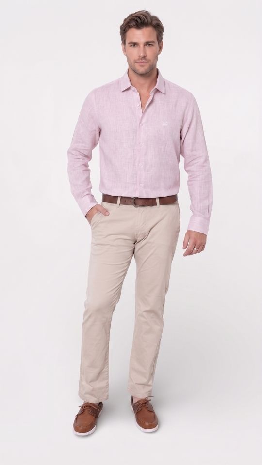 Camisa de Linho Estribo