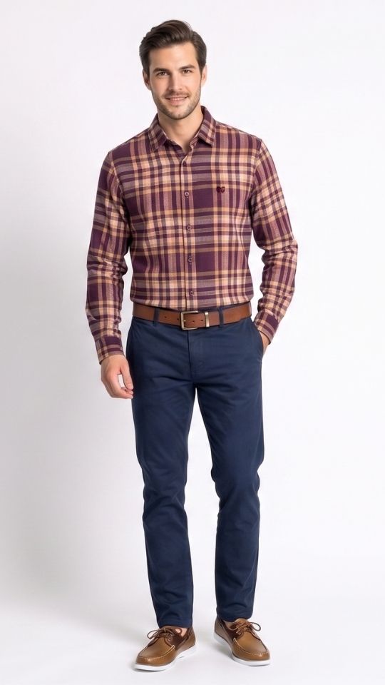 Camisa Algodão Estribo