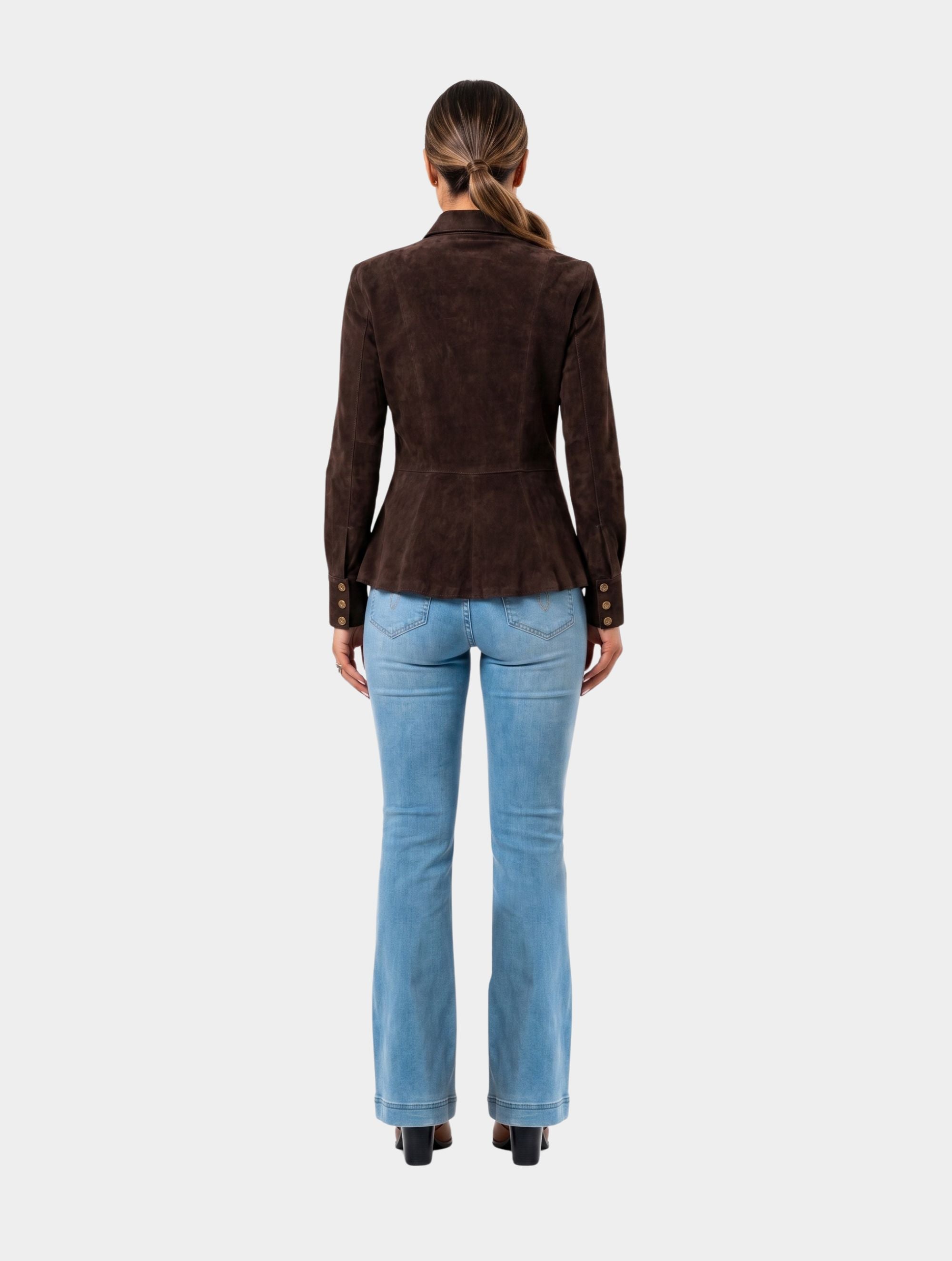 Camisa Guarany em Couro Chamois